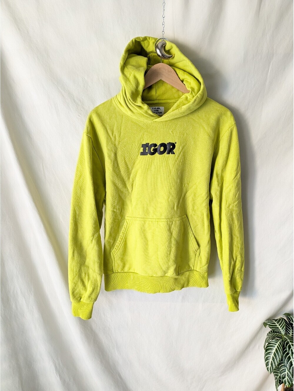 Tyler, The Creator IGOR Yellow Hoodie Medium 100% Cotton